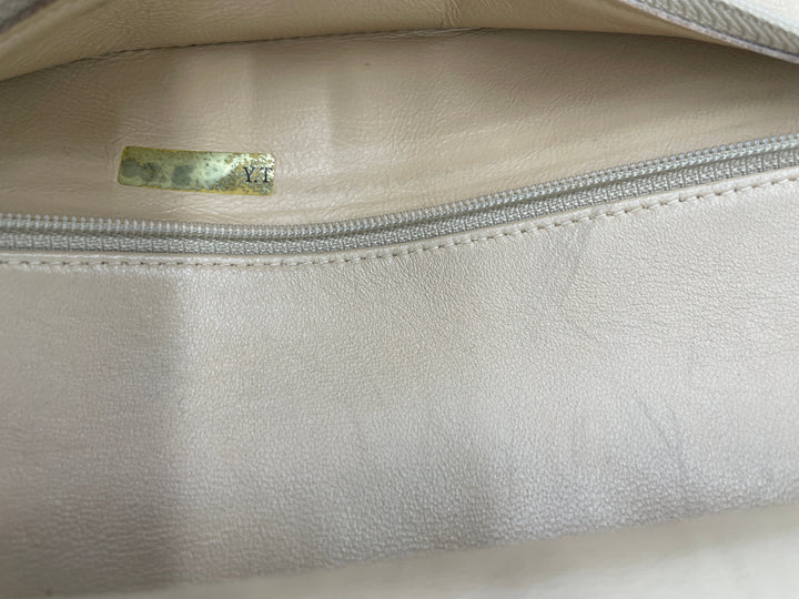 CHANEL Matelasse shoulder bag with double flap