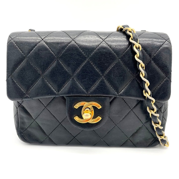 CHANEL Mini Matelasse Shoulder Bag