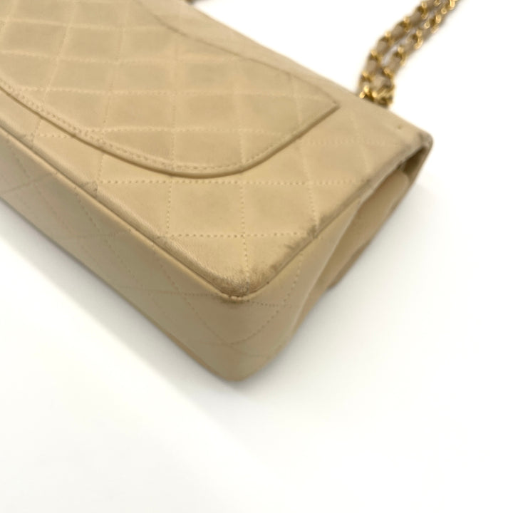 CHANEL Matelasse shoulder bag with double flap