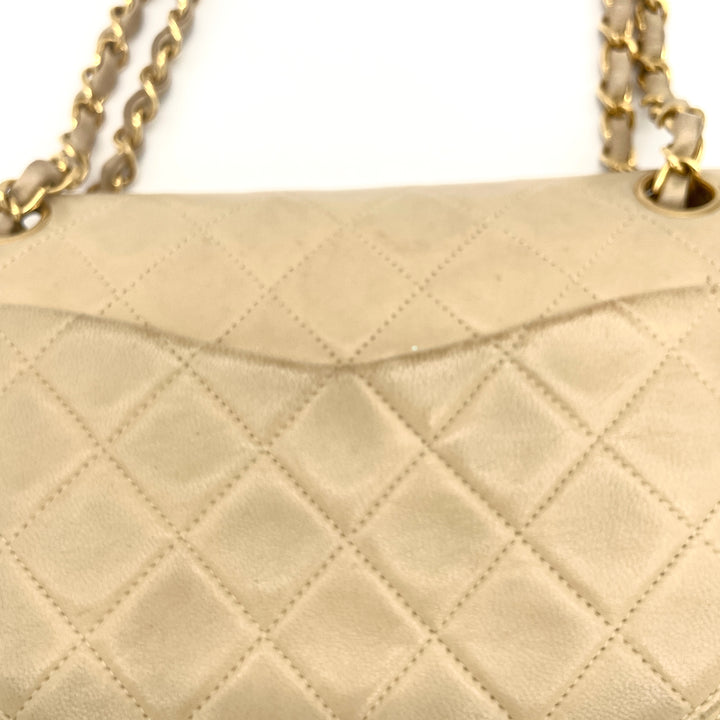 CHANEL Matelasse shoulder bag with double flap
