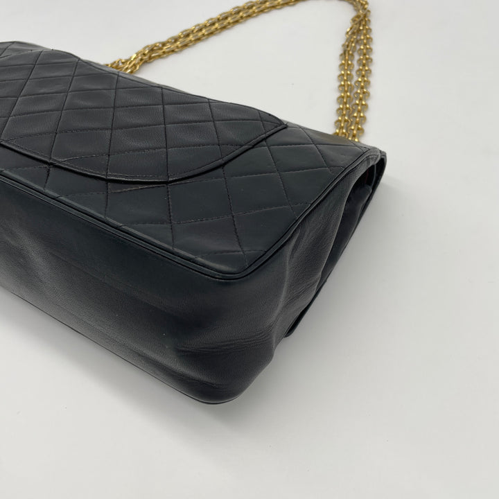 CHANEL Matelasse shoulder bag with double flap