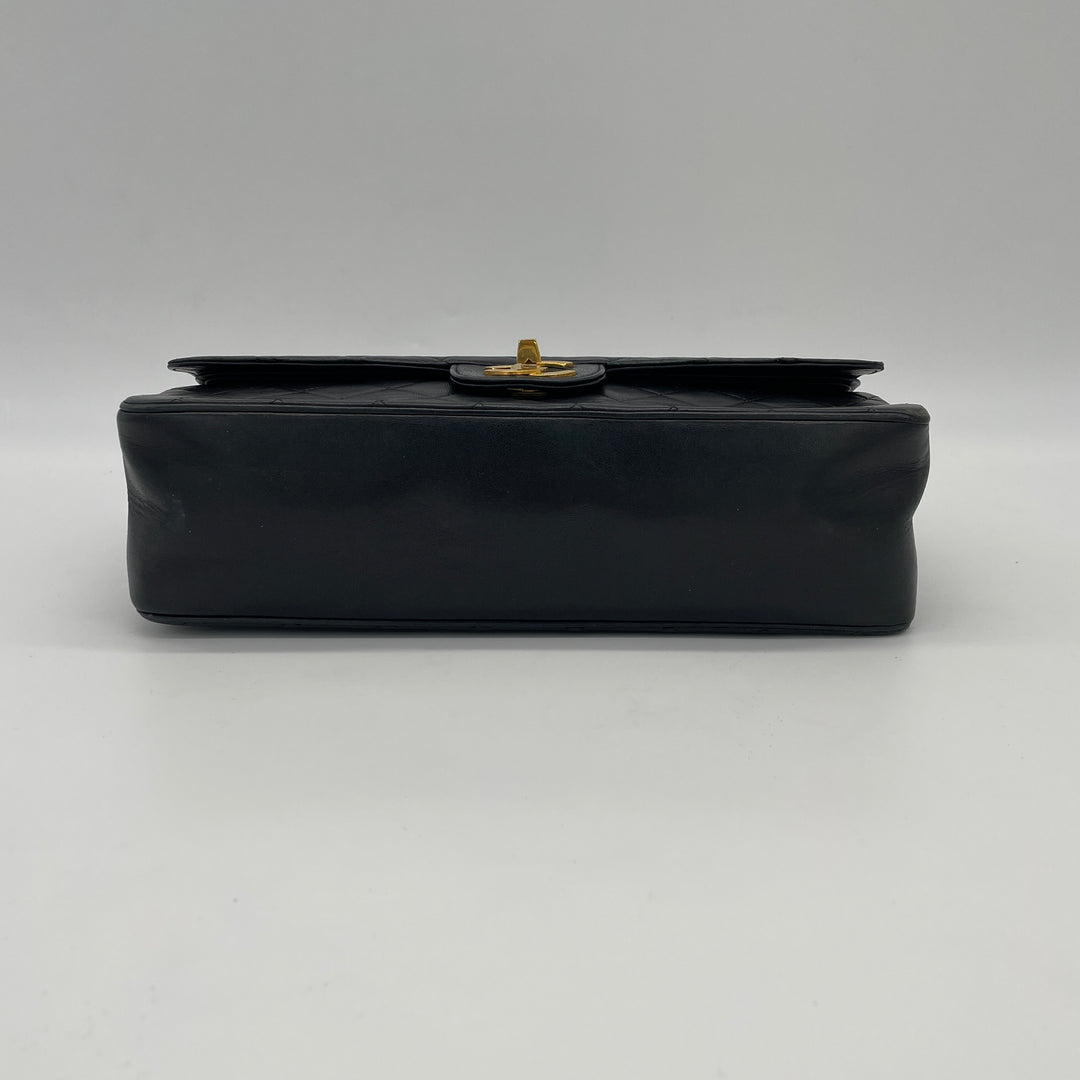 CHANEL Matelasse shoulder bag with double flap